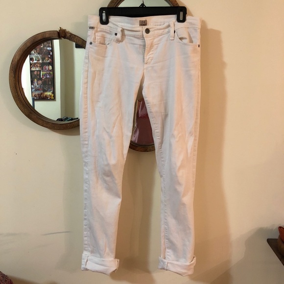 Citizens Of Humanity Denim - Citizens of Humanity white denim boyfriend jeans